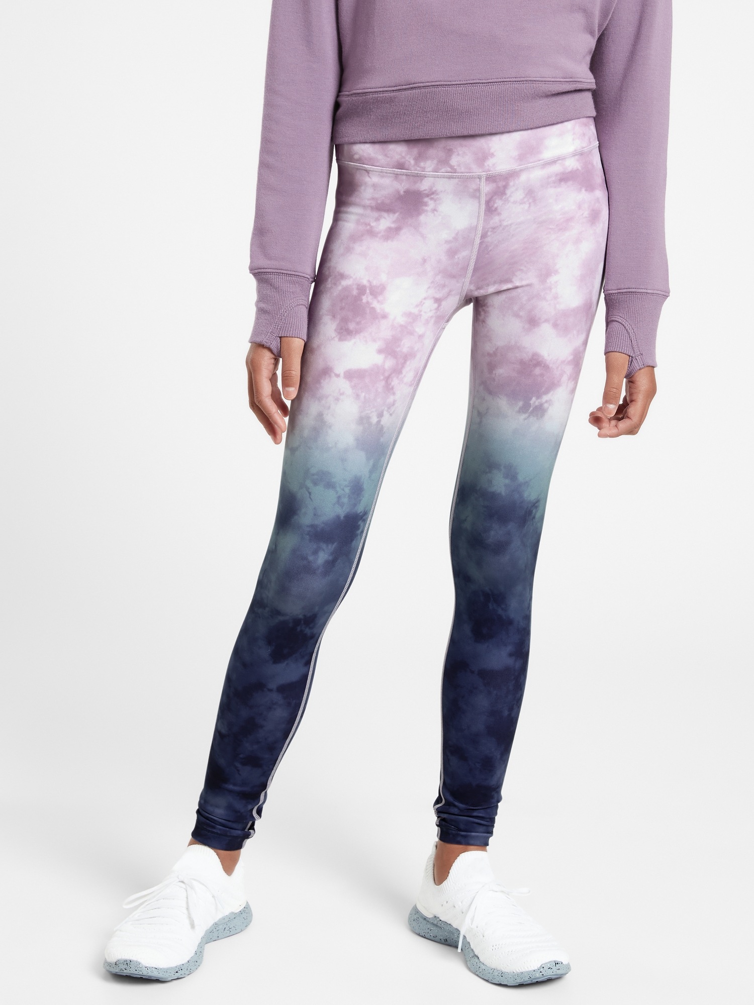 Athleta Girl High Rise Printed Chit 