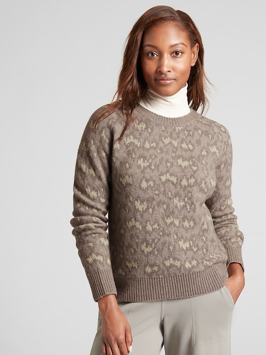 Image number 1 showing, Hawthorn Textured Crew Sweater