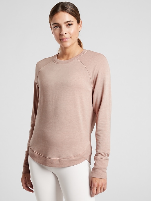 athleta soft sweatshirt