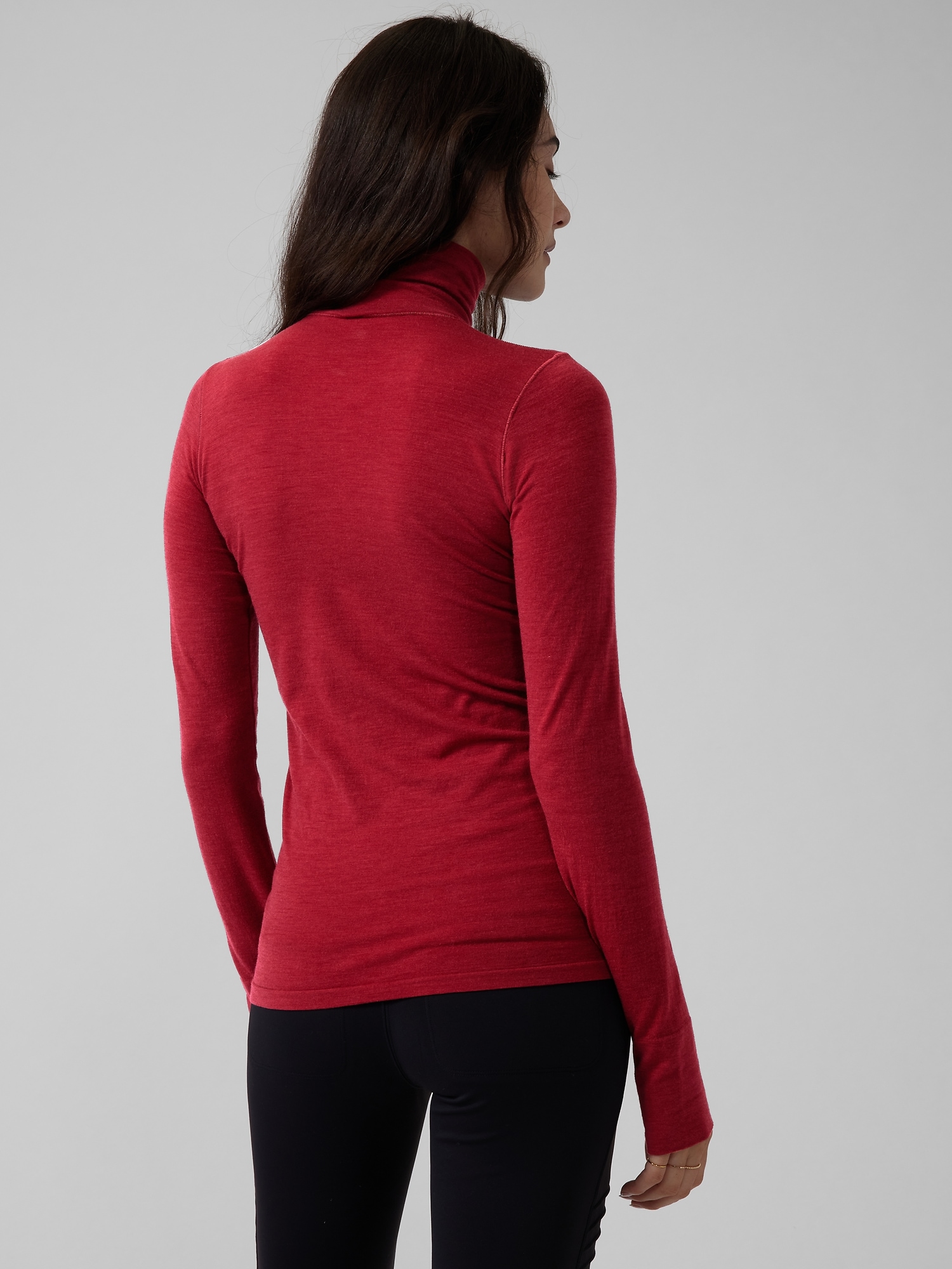 athleta foresthill ascent turtleneck