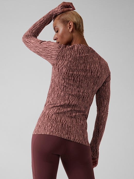 2 of 8 showing, with the color Snowscape Palermo Pink of product Flurry Elemental Top
