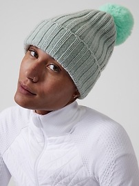 Ribbed Pom Beanie | Athleta