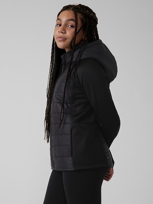 Image number 3 showing, Athleta Girl Seasons of Change Hybrid Jacket