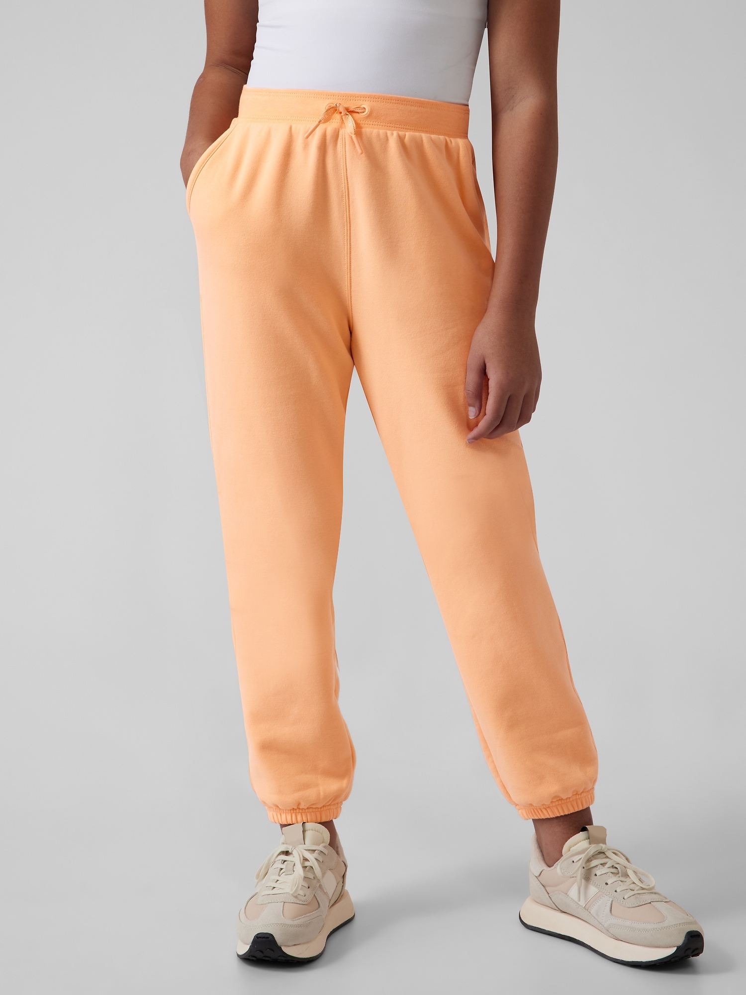 athleta cotton joggers