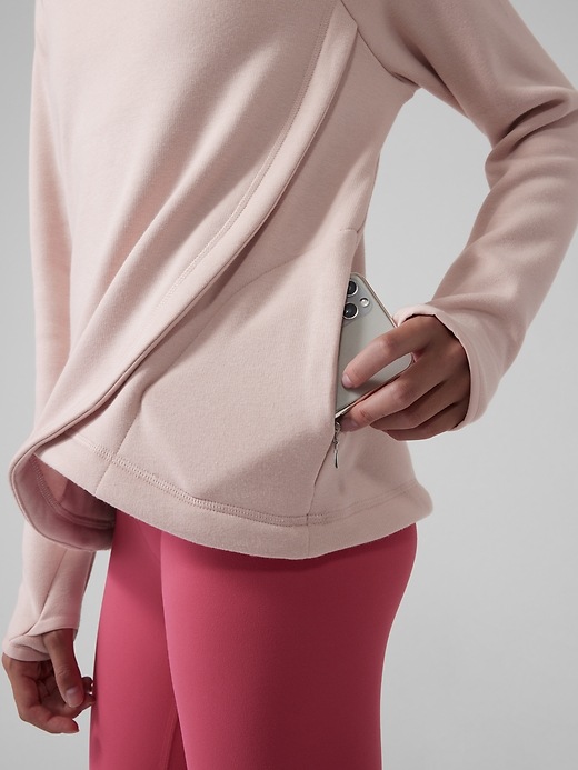 Image number 4 showing, Athleta Girl Crazy Cozy Wrap 2.0