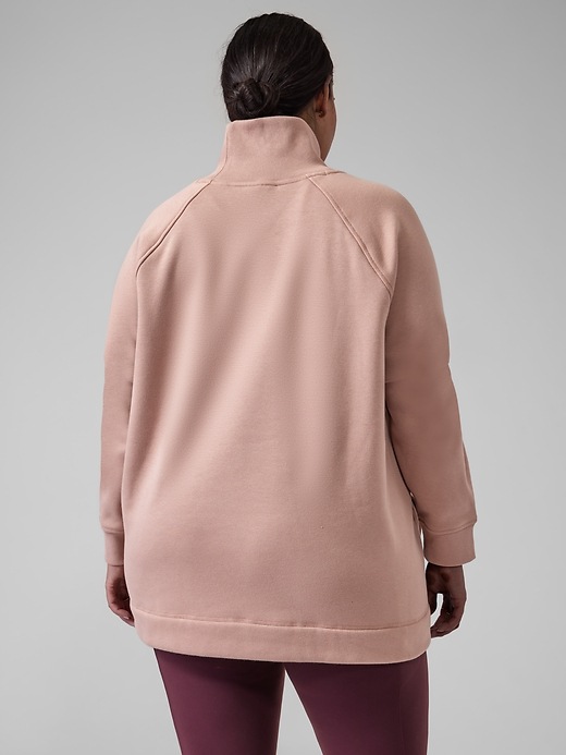 Image number 2 showing, Cozy Karma Side Zip Funnel Neck