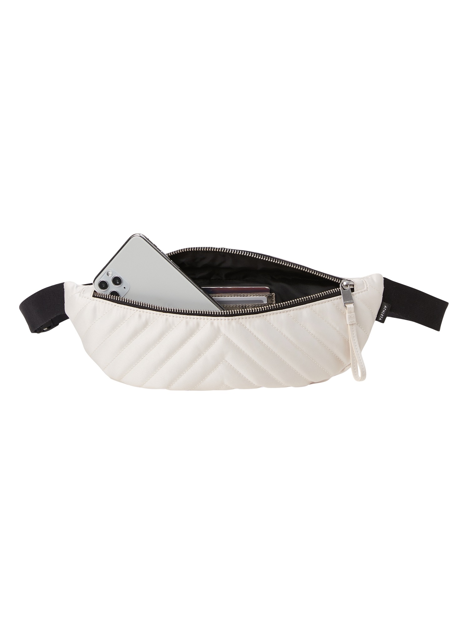 athleta white fanny pack