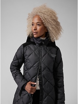 Duster deals puffer coat