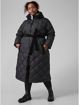 Duster deals puffer coat