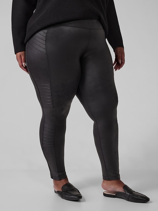 Delancey Gleam Moto Tight | Athleta