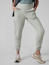 Brooklyn Lined Textured Jogger | Athleta