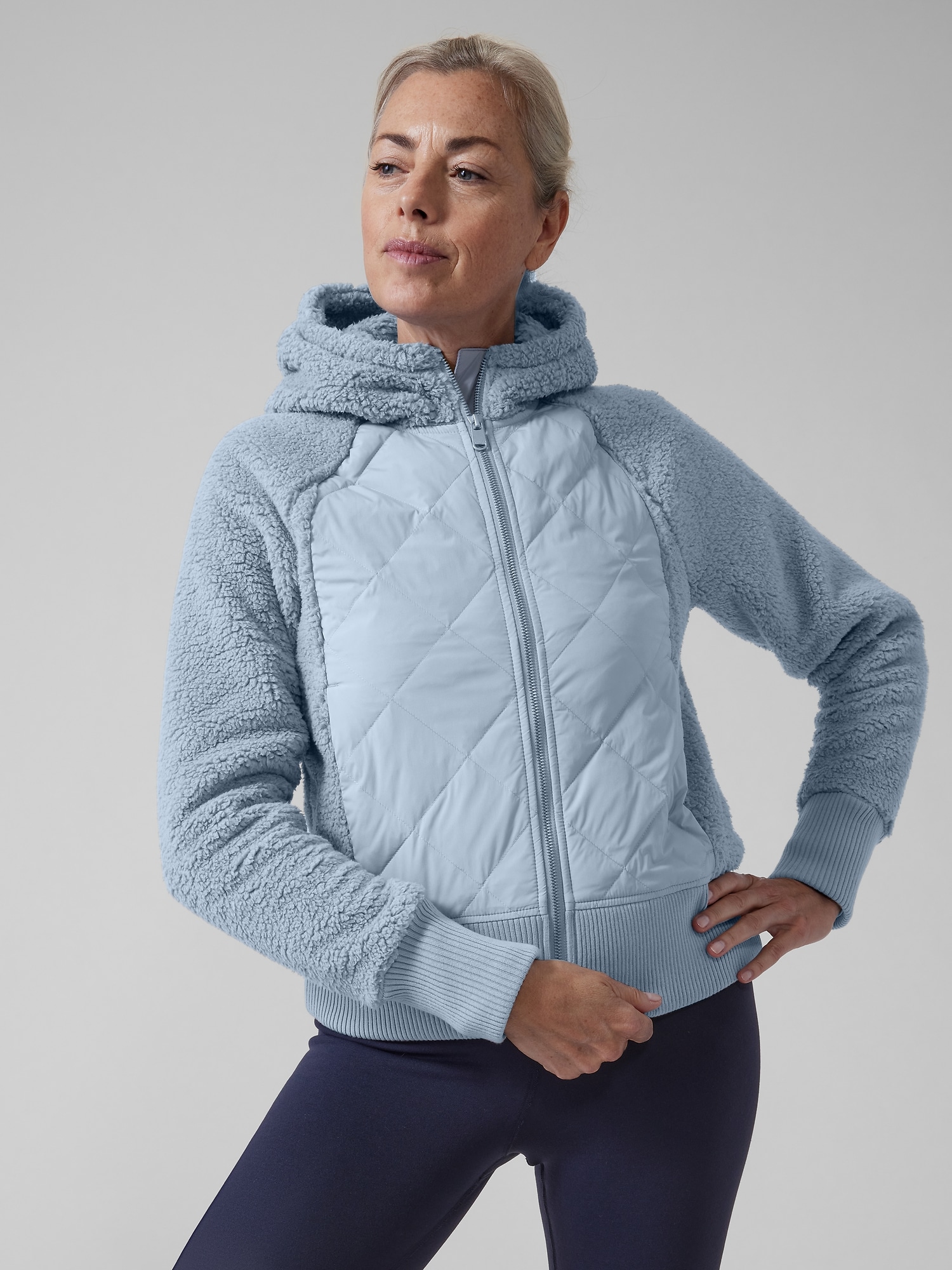 athleta goose down jacket