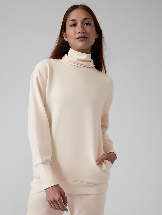 Balance Cinch Turtleneck Sweatshirt Athleta