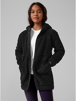 athleta fleece jacket