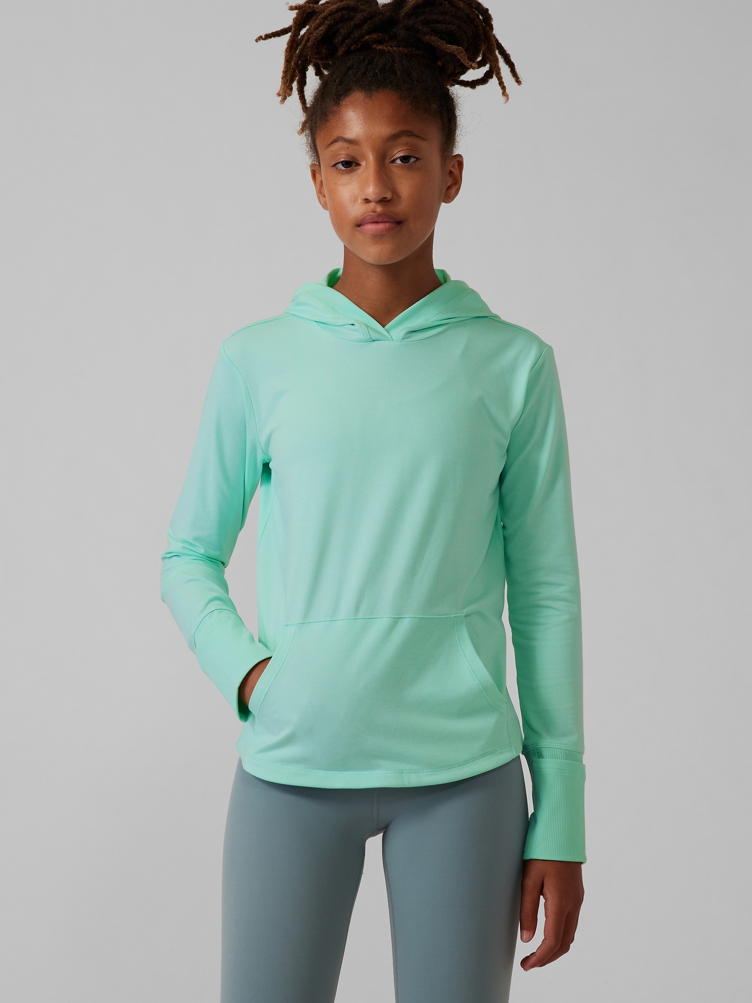 Athleta Girl Uptempo Hooded Top Athleta