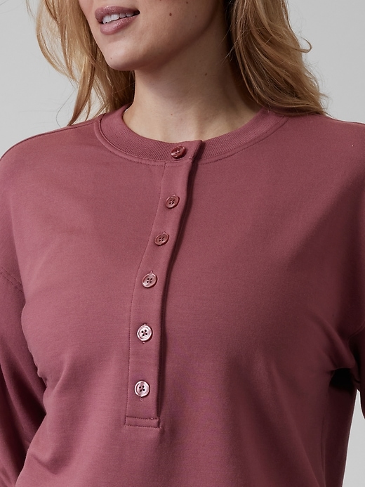 Balance Henley Sweatshirt Athleta