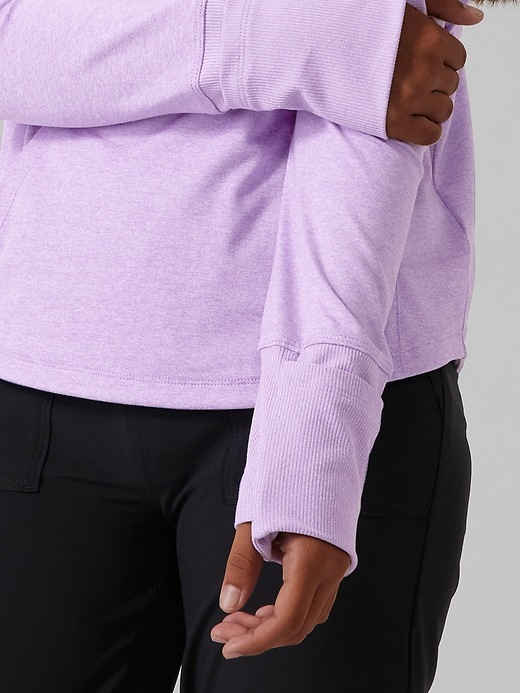 Image number 4 showing, Athleta Girl Uptempo Hooded Top