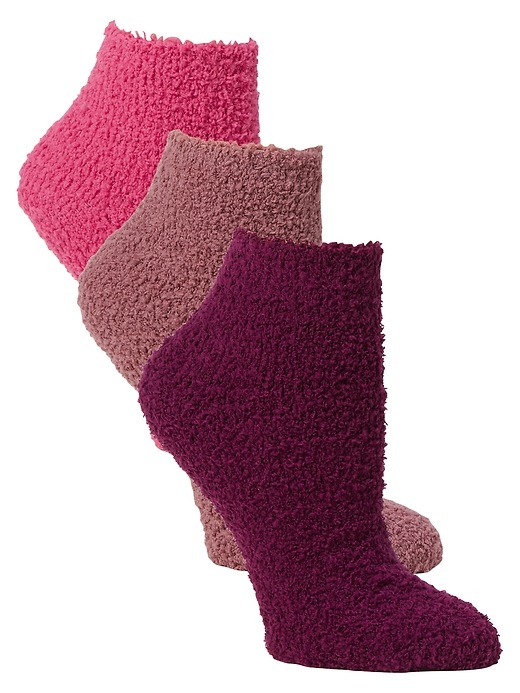 Image number 1 showing, Cozy Ankle Sock 3&#45Pack