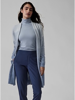 athleta cashmere cardigan