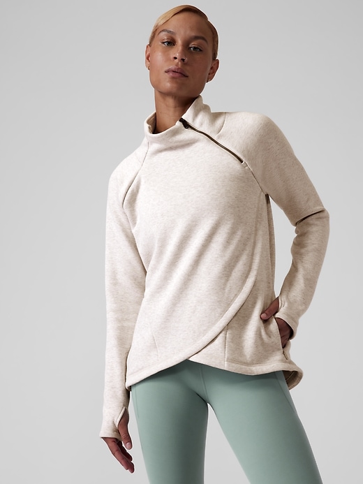 Image number 1 showing, Cozy Karma Asym Pullover