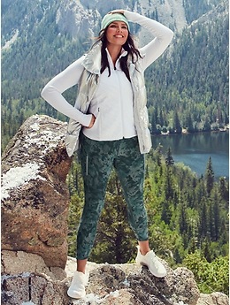 athleta silver vest
