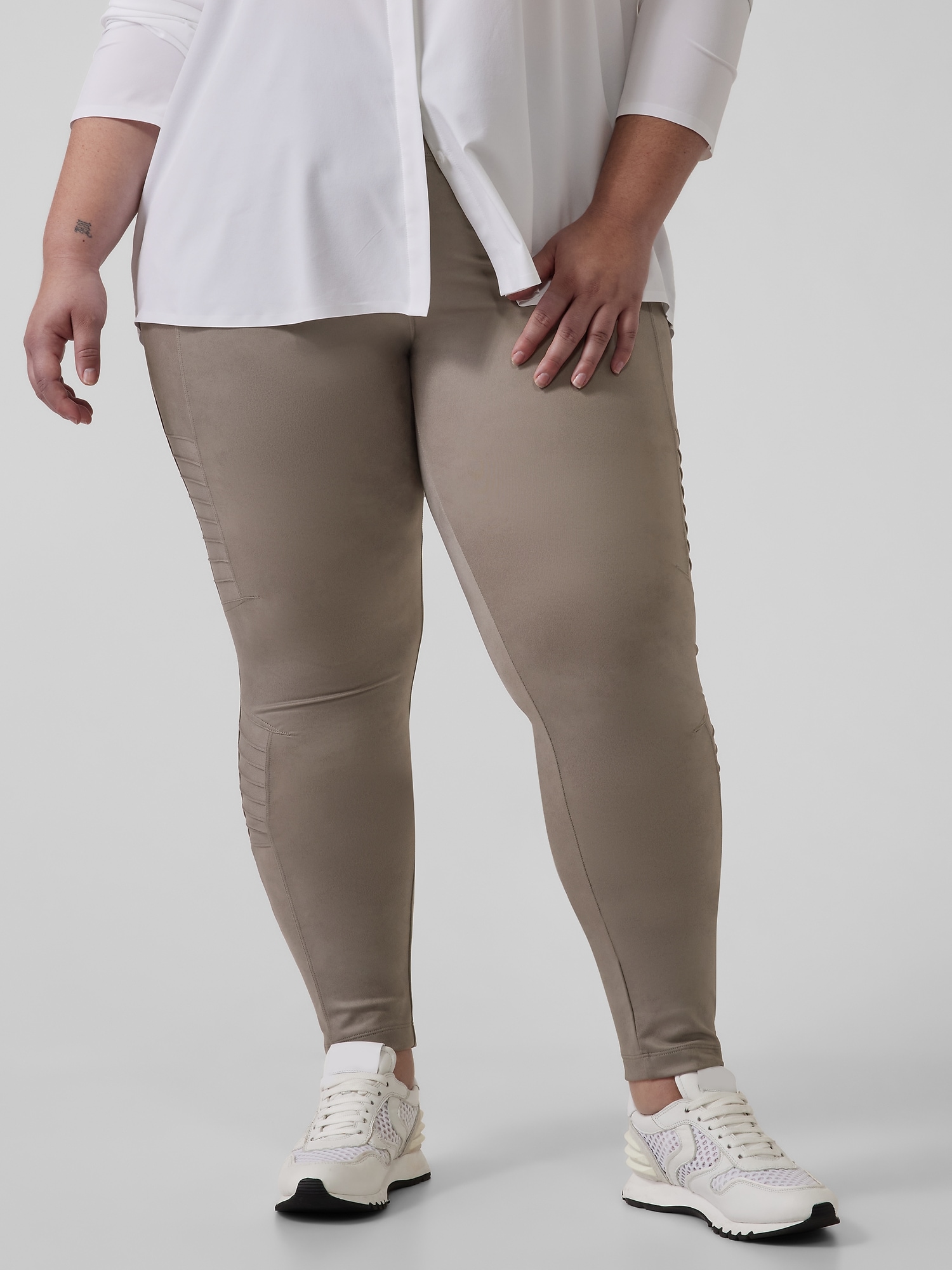 Delancey Gleam Moto Tight | Athleta