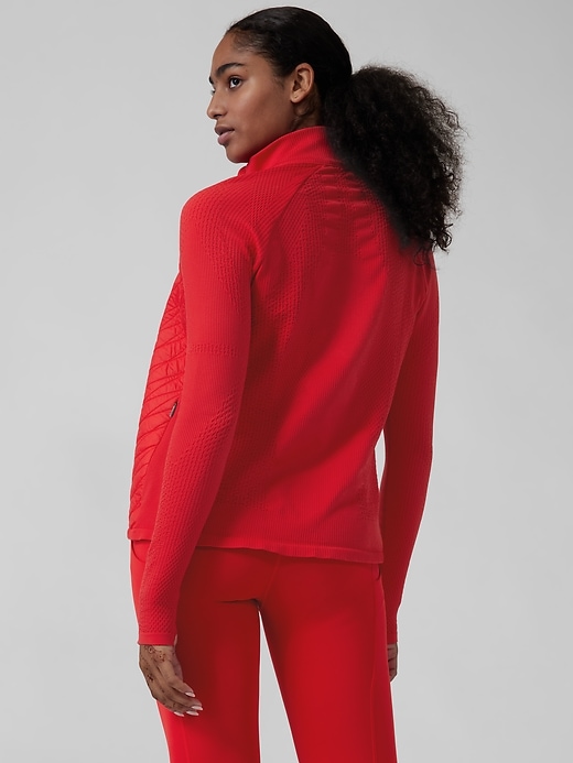 2 of 8 showing, with the color Matador Red of product Flurry Force Insulated PrimaLoft® Jacket II