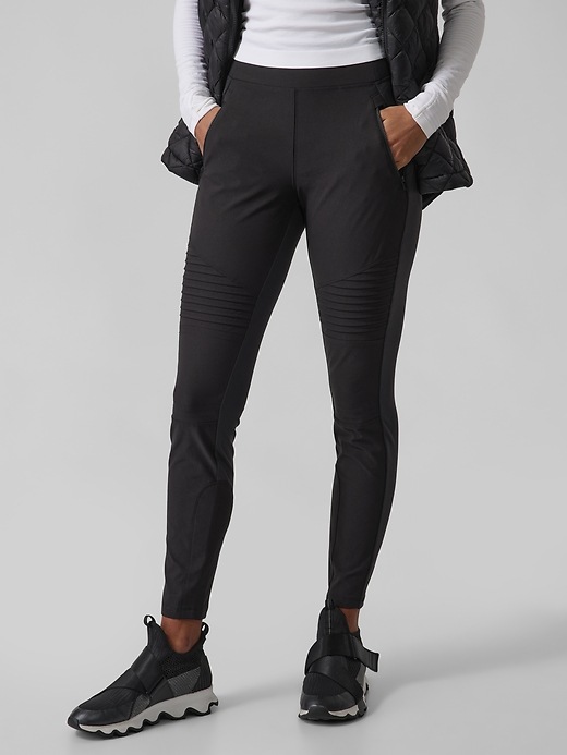 Athleta Headlands Hybrid Moto Tight. 1