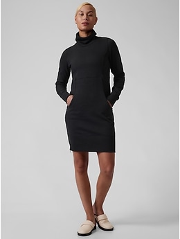 athleta black dress