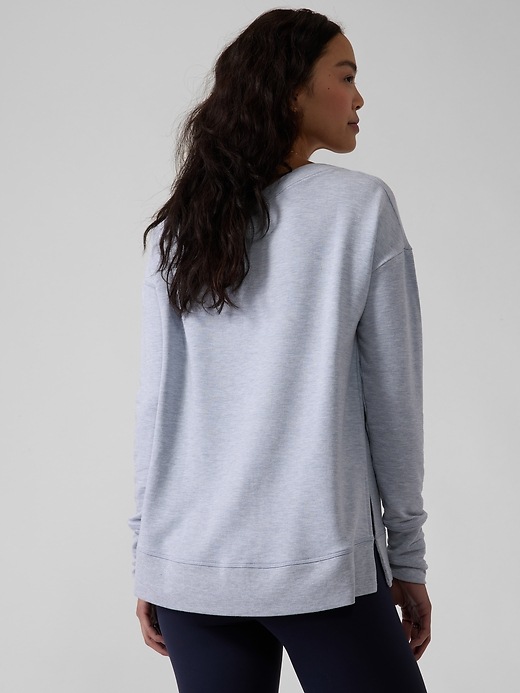 Image number 2 showing, Coaster Luxe V &#45Neck Sweatshirt