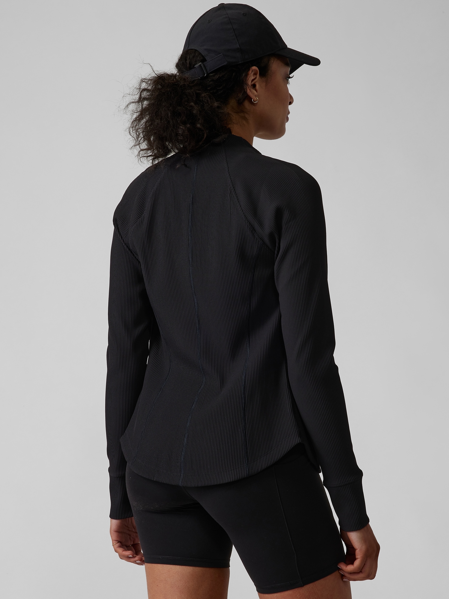 Salutation Ribbed Jacket Athleta