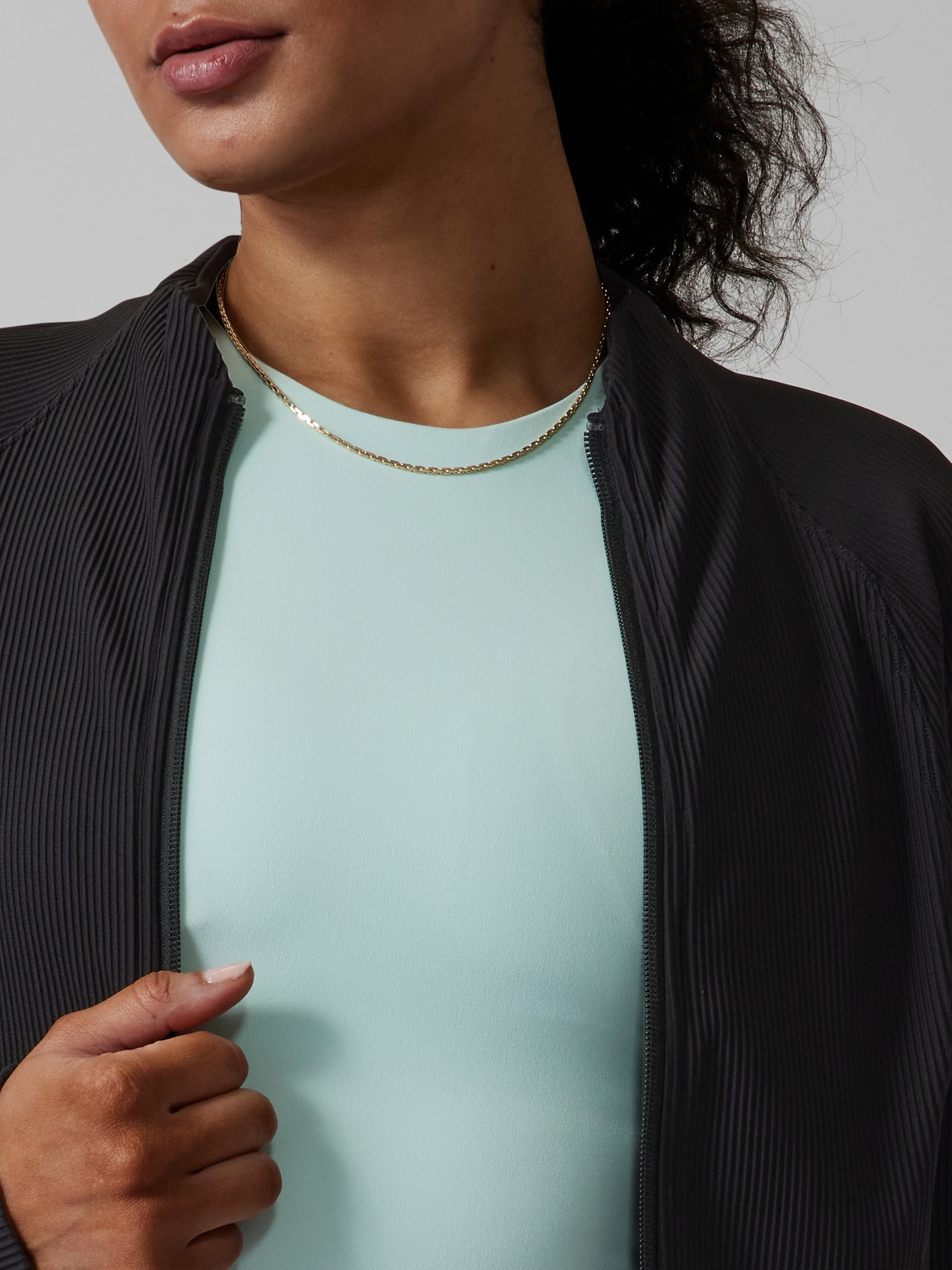 Salutation Ribbed Jacket Athleta