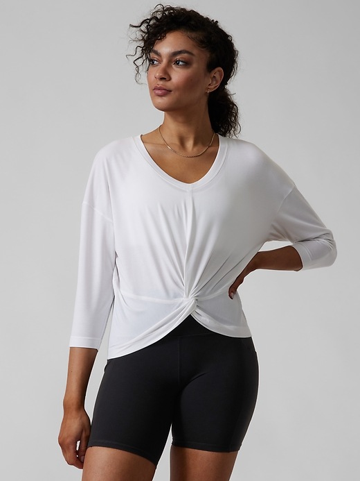 Image number 4 showing, Embody Twist Front Top