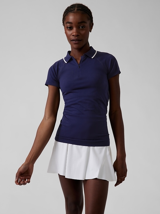 Image number 1 showing, Momentum Seamless Polo Tee