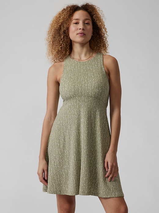 Image number 1 showing, Santorini Thera Printed Dress