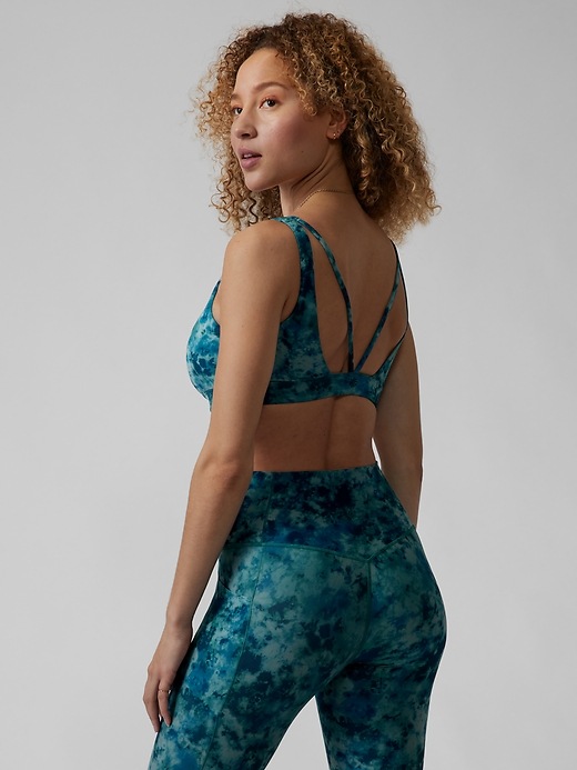 Image number 5 showing, Exhale Printed Bra D&#45DD+