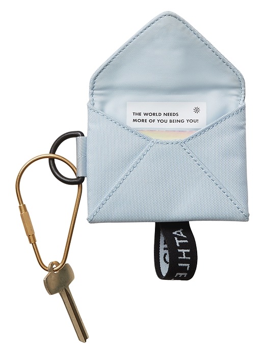 Athleta Girl Card Case Keychain Athleta