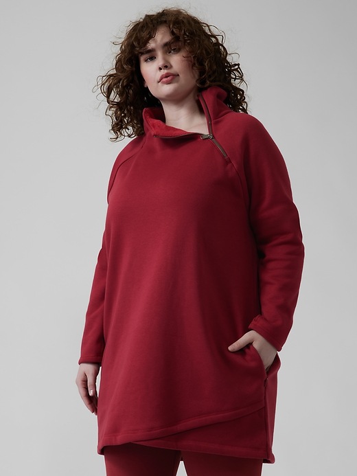 Image number 5 showing, Cozy Karma Asym Sweatshirt Dress