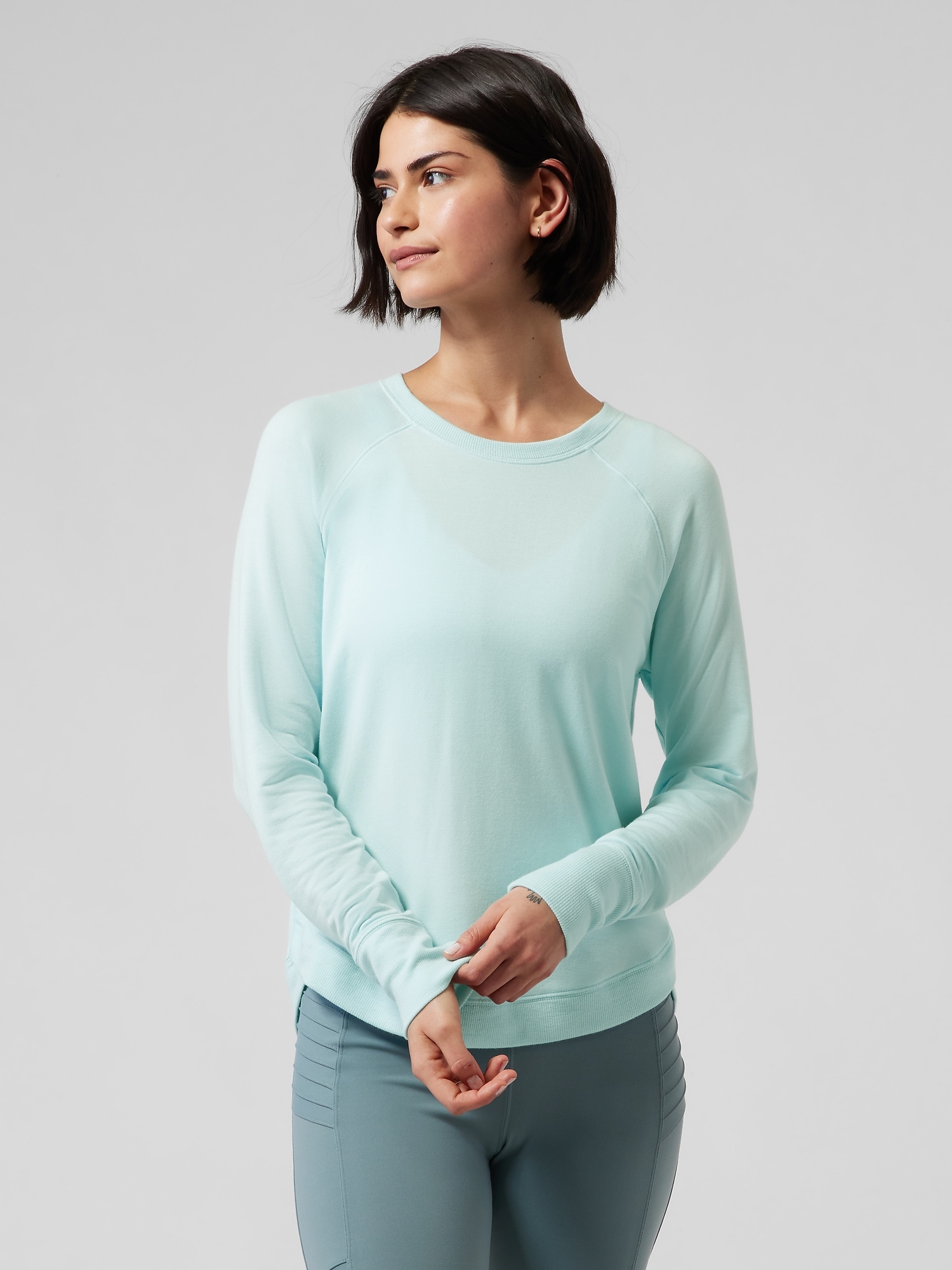 yogi high low sweatshirt athleta Off 64 