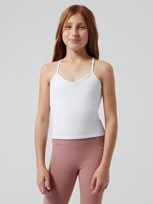 Image number 1 showing, Athleta Girl All Day Longline Bra