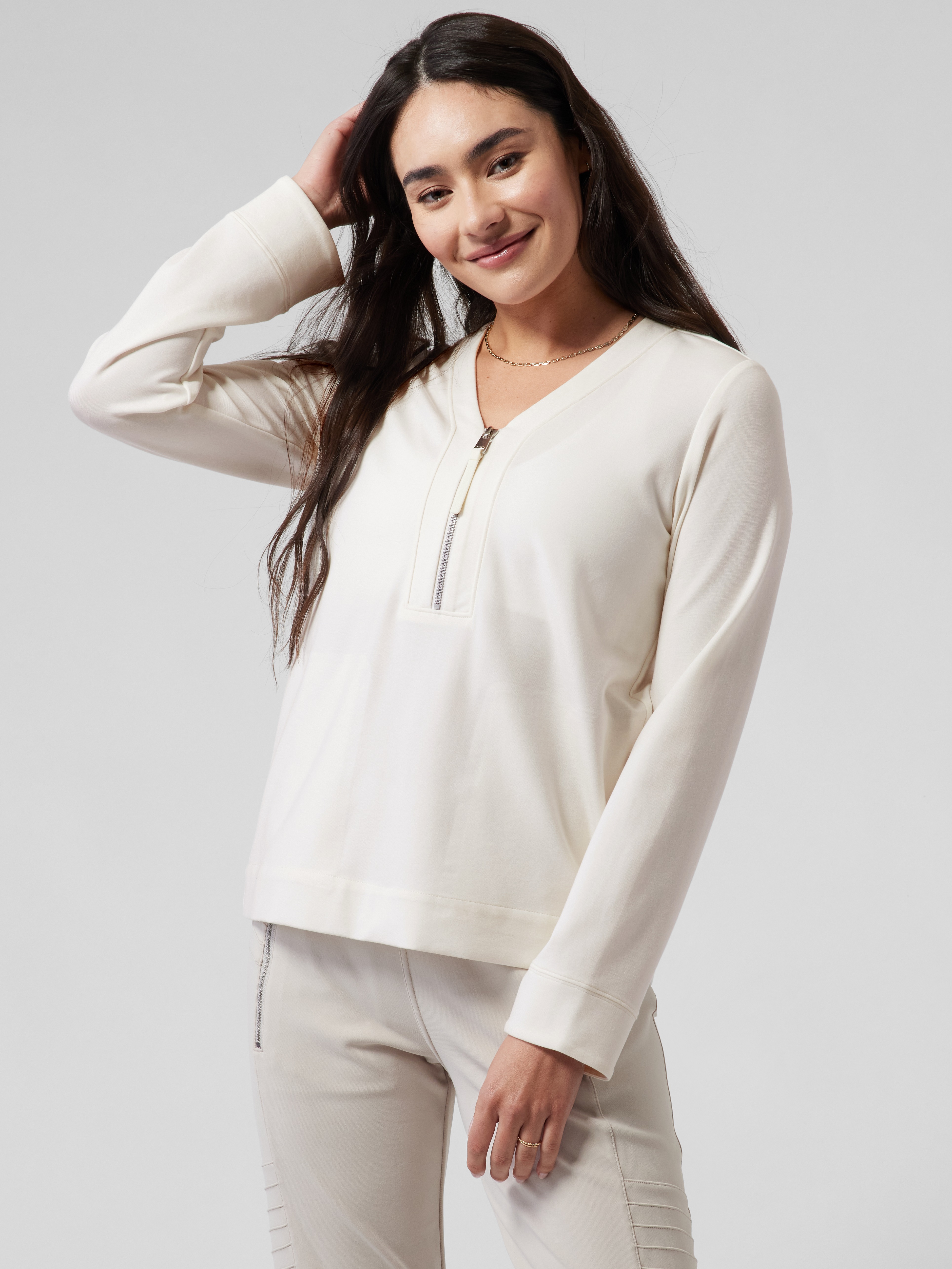 athleta half zip