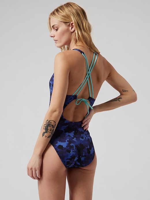 Image number 2 showing, Freestyle Camo One Piece Swimsuit