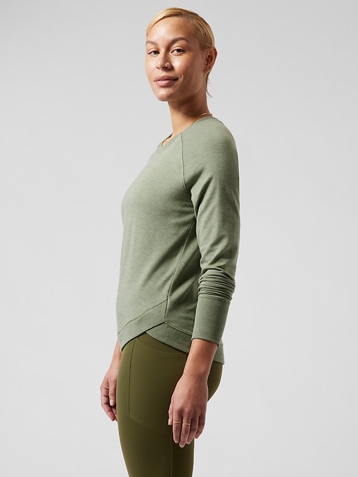 athleta soft sweatshirt