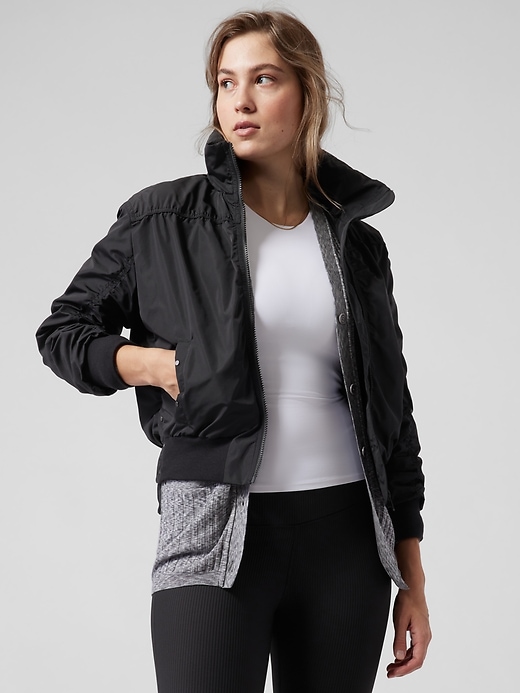 athleta bomber