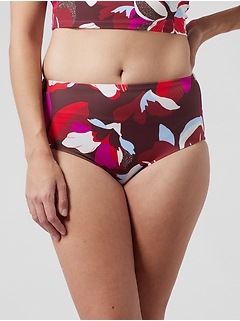 High Waist Printed Bikini Bottom | Athleta