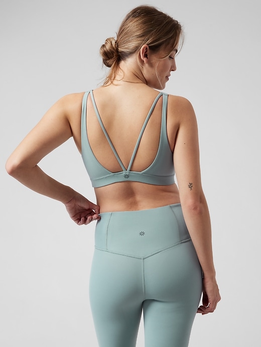2 of 8 showing, with the color Minimalistic Grey of product Exhale Bra D-DD+