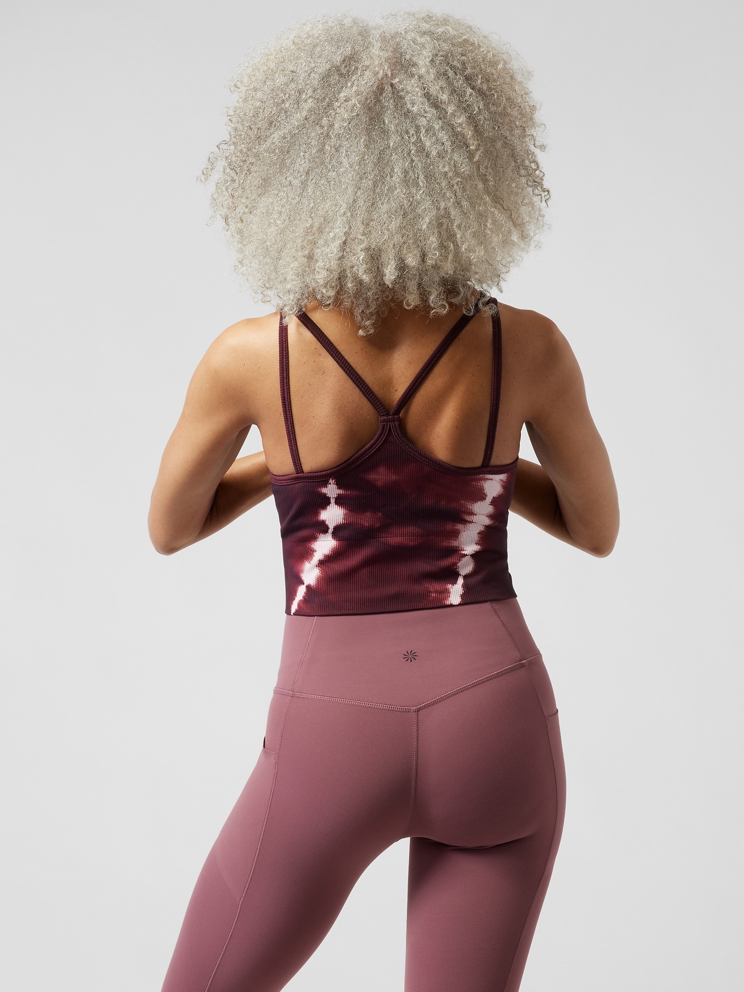 athleta aura crop tank