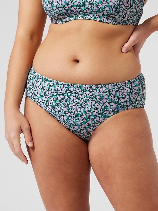 Image number 4 showing, Clean Full Printed Bikini Bottom