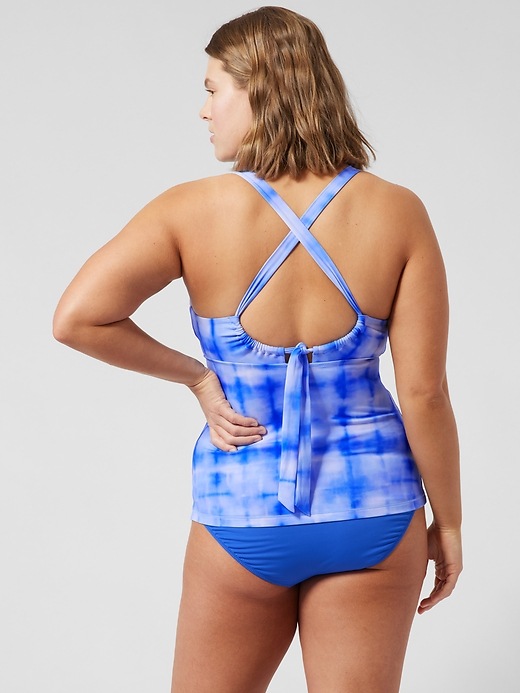 Image number 5 showing, Plunge Tankini D&#45DD