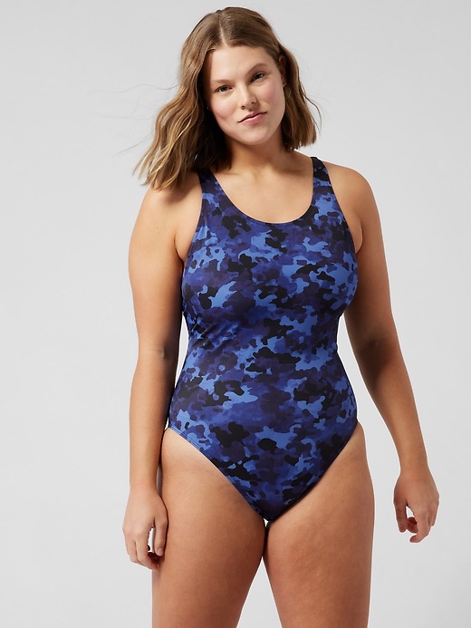 Image number 4 showing, Freestyle Camo One Piece Swimsuit